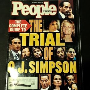 Vtg PEOPLE Mag - Complete Guide OJ Trial (1994)